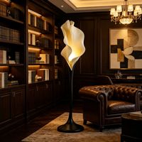 Lampe sur pied moderne de style artistique, décoration de luxe pour salon, chambre à coucher, lampe d'ambiance pour canapé, lumière LED