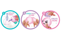 Nouveau bricolage créatif en plastique collant balle amusant ballon gonfleur éducatif enfants jeu jouet Machine