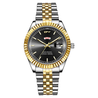 Reloj de pulsera de acero inoxidable para hombre, con logotipo personalizado, de lujo, al por mayor, fabricado por un fabricante, reloj de cuarzo personalizado