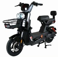 Scooter électrique commercial 500W haute performance avec grands paniers de chargement, vélo de livraison performant pour la logistique urbaine