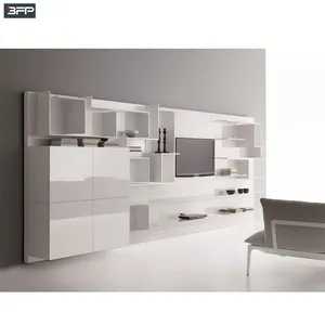 Multi Purpose Modern Wall Mounted Tv Unit Cabinet Stand Living Room Furniture