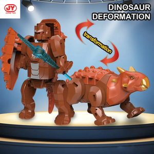 Giocattoli fai da te deformazione <span class=keywords><strong>Robot</strong></span> deformare trasformare il giocattolo del dinosauro smontare <span class=keywords><strong>Robot</strong></span> Mini Action Figure giocattoli educativi per kid boy - Product Image 2