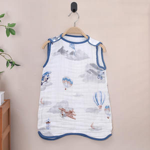 <span class=keywords><strong>Saco</strong></span> de <span class=keywords><strong>Dormir</strong></span> para Bebé 100% Algodón Estampado, Transpirable, para Niños Pequeños, Venta al Por Mayor, Directo de Fábrica - Product Image 5