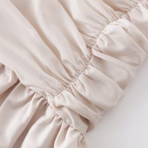 Abbigliamento <span class=keywords><strong>da</strong></span> <span class=keywords><strong>donna</strong></span> <span class=keywords><strong>taglie</strong></span> <span class=keywords><strong>forti</strong></span> Sexy elegante Russia Teen girl Beige Casual con cerniera arricciata orlo Cami Bodycon Mini abito <span class=keywords><strong>da</strong></span> <span class=keywords><strong>donna</strong></span> - Product Image 5