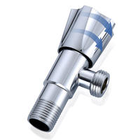 Robinetterie de salle de bain en fer écologique de haute qualité et vannes d'angle pour usage hôtelier à prix direct usine en Chine