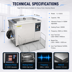 <span class=keywords><strong>Limpiador</strong></span> Ultrasónico Industrial <span class=keywords><strong>de</strong></span> 108L para Taller <span class=keywords><strong>de</strong></span> Reparación <span class=keywords><strong>de</strong></span> Automóviles, Piezas <span class=keywords><strong>de</strong></span> Motor Pequeñas, Inyectores, <span class=keywords><strong>Pistones</strong></span>, Engranajes, Limpieza <span class=keywords><strong>de</strong></span> Aceite - Product Image 4