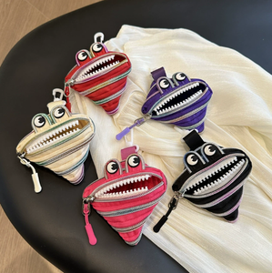 Bag's Pendant New Fashionable Personalized Monster Zipper Creative Key Lipstick <strong>Headphone</strong> Coin Purse Mini Cute Small Pendant - Product Image 1
