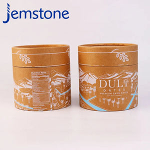 Boîte d'emballage cylindrique biodégradable de haute qualité emballage de tube en papier kraft personnalisé - Product Image 2