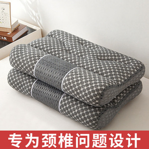 <b>Neck</b> Support <b>Pillow</b> Wedge Shape Breathable Synthetic Fiber For Adults Home Sleep Aid - Product Image 5