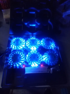 Disco de Seguridad Magnético con Luces <span class=keywords><strong>LED</strong></span> Intermitentes, 16 <span class=keywords><strong>LED</strong></span>, Luz de Emergencia, Luz de Seguridad Vial Recargable - Product Image 4