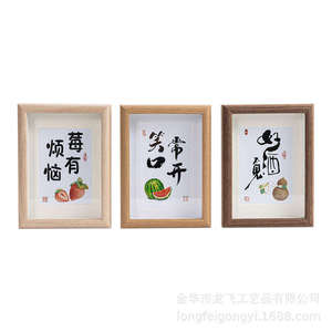 Khung Khổ A4 Treo Tường Trang Trí Phong Cách Châu Âu Bằng Gỗ Nghệ Thuật Tùy Chỉnh Màu Trắng Chất Lượng Cao Khung Ảnh Cổ Điển - Product Image 3