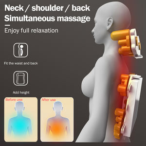 Pemijat pinggang untuk nyeri punggung, pemijat pinggang panas dengan getaran untuk Lumbar untuk nyeri perut rematik - Product Image 3