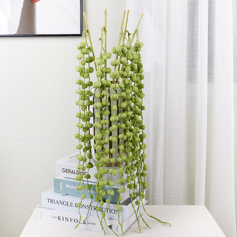 Green 3-branched love fruit