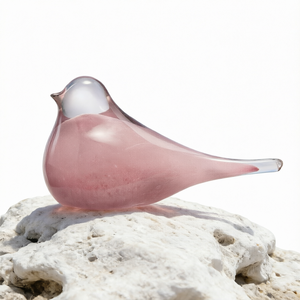 ตุ๊กตานกแก้วเป่ามือ สีชมพู งานฝีมือตกแต่งรูปสัตว์ - Product Image 1
