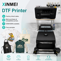 Impresora DTF XINMEI para Impresión de Camisetas, Impresora A3 Directa a Película, Máquina de Transferencia de Calor, Impresora DTF de Doble Cabezal, OEM ODM