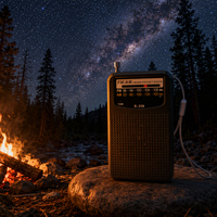 Radio Portátil AM FM NOAA con Logotipo Personalizado OEM, Certificación CE, Venta Directa de Fábrica, Funciona con Batería