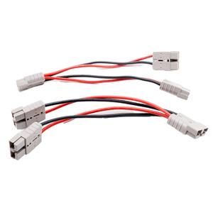 สายชาร์จสำหรับ nderson การเชื่อมต่อที่รวดเร็วปลดการเชื่อมต่อ1ถึง2ตัวเชื่อมต่อทองแดงสายแบตเตอรี่10AWG สายเคเบิล50A - Product Image 3