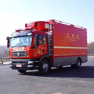 Sinotruk 4X2 350HP utilisé secours d'urgence réfrigérateur <span class=keywords><strong>Van</strong></span> congélateur camion 10-12 tonnes 6.8 mètres Diesel manuel Euro 5 nouvelle vente - Product Image 2