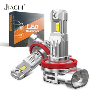 JIACHI-Phare à Led H11 Canbus H4 H7 sans erreur, ampoules de phares antibrouillard H8 H9 9005 9006 HB3 HB4 6500K, lumière blanche pour voiture avec ventilateur 12V - Product Image 2