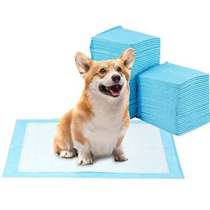 Coussinets jetables pour animaux de compagnie de qualité garantie, excellente absorption, style dessin animé doux, positionnement aux quatre coins - Product Image 1