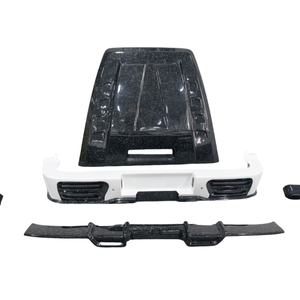 Per <span class=keywords><strong>Mercedes</strong></span> Benz <span class=keywords><strong>classe</strong></span> G W464 Kit carrozzeria 2018-2022 in fibra di carbonio MSY <span class=keywords><strong>paraurti</strong></span> per G350 G400 G500 G63 aggiornamento carrozzeria Auto - Product Image 3
