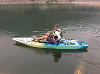 Kayak décontracté avec pédales, pour bateau de pêche kayak en Solo