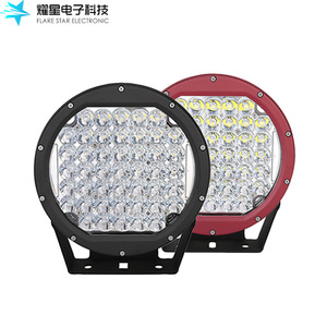 ไฟส่องสว่างแบบวงกลม Flare Star Electronic ขนาด 9 10 นิ้ว 225w Cree LED สำหรับงานออฟโรด ตัวเรือนอะลูมิเนียมอัลลอยด์ ใช้พลังงานไฟฟ้ากระแสตรง - Product Image 1