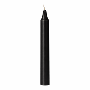 4 Inches Black Straight Chime Handmade Eco-Friendly 100% Natural Paraffin Wax <b>Stick</b> <b>Candles</b> Religious Birthday Christmas - Product Image 3
