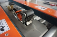 Machine à banderoleuse de cartons de type croisé Poshysmart SmartF06, dispositif d'emballage automatique à scellage de bords, compatible avec plusieurs formats de cartons