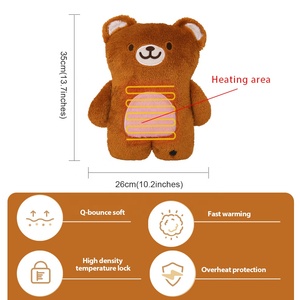 Bambola in Peluche 100% Cotone Riscaldata Elettricamente con Imbottitura in Memory Foam e Design Lavorato a Maglia per Uso Domestico o Alberghiero (Personalizzazione Disponibile) - Product Image 4