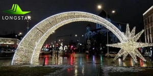 Place <span class=keywords><strong>de</strong></span> rue commerciale extérieure d'étoile d'explosion entourant le spectacle <span class=keywords><strong>de</strong></span> lumière <span class=keywords><strong>de</strong></span> conception d'ingénierie d'éclairage <span class=keywords><strong>de</strong></span> scène <span class=keywords><strong>de</strong></span> <span class=keywords><strong>nuit</strong></span> - Product Image 2