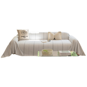 All Season Chenille <b>Sofa</b> Cover 145-185Cm Geometric Pattern Non Slip Modular <b>Sofa</b> <b>Protector</b> - Product Image 5