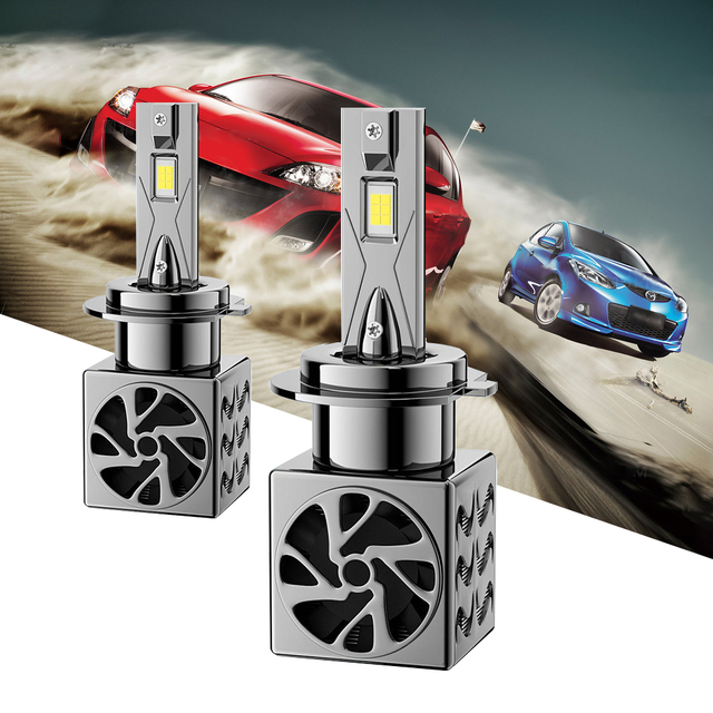 New TOPOWL T65Pro High Power 8000Lm 200W 7350 LED 12V 24V Super Bright Universal Fitment H11 H7 H4 Car LED Headlight