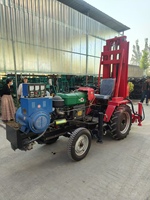 Nouvelle vente chaude : foreuse électrique de 150 m avec tracteur et moteur pour forage de puits profonds