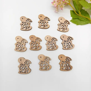 Pinces à linge en bois Lapin <span class=keywords><strong>Fleur</strong></span> Papillon pour Pâques, Décoration <span class=keywords><strong>de</strong></span> Jardin, Pots <span class=keywords><strong>de</strong></span> Plantes, Projets DIY Printaniers et Décoration <span class=keywords><strong>de</strong></span> Jardin - Product Image 3