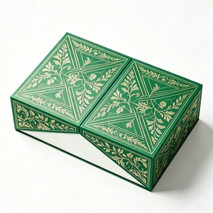 Boîte en papier de luxe au design fantastique avec double ouverture, impression et dimensions personnalisées - Product Image 6
