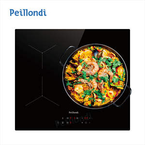 Placa de inducción incorporada 3 quemadores Zona grande <span class=keywords><strong>para</strong></span> paella Buen precio 6800W Control táctil Superficie de vidrio Estufa eléctrica Estufa - Product Image 3