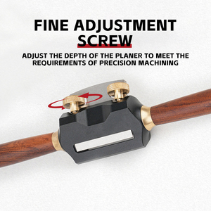 Tay Planer Cho Gỗ Hướng Dẫn Sử Dụng Làm Mịn Công Cụ Cho Mộc Và Làm Bằng Tay Dự Án Lưỡi Thép Với Tay Cầm Bằng Gỗ - Product Image 5