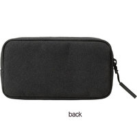 Pochette Tech en polyester recyclé Petite pochette électronique de voyage, étui organisateur pour accessoires informatiques