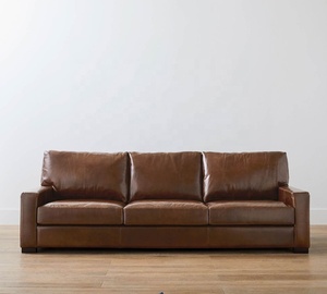 Canapé moderne de luxe mobilier <span class=keywords><strong>d</strong></span>'intérieur pour la maison <span class=keywords><strong>salon</strong></span> ensembles de canapés trois places <span class=keywords><strong>en</strong></span> <span class=keywords><strong>cuir</strong></span> - Product Image 1