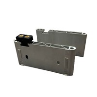 Plaque d'extrémité personnalisée en alliage d'aluminium 100Ah pour modules de batterie, usinée avec précision CNC, accessoires pour batteries de puissance à énergie nouvelle