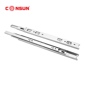 Consun Đồ Nội Thất Tủ Bếp 45 Mét Thép Không Gỉ Mở Rộng Đầy Đủ 3 Lần Bóng Mang Telescopic Kênh Ngăn Kéo Trượt S4501 - Product Image 6