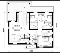 Villa de luxe en acier léger, maison préfabriquée, design moderne, plan d'étage personnalisable