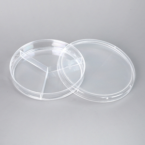 Laboratório Fornecedor Descartáveis Estéril Cultura Plástica 90*15mm 2 3 4 Quartos Pratos <span class=keywords><strong>Petri</strong></span> - Product Image 2
