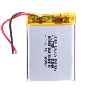 장난감을위한 453040 3.7V 500mAh 소형 미니 리튬 이온 충전식 폴리머 배터리 - Product Image 1