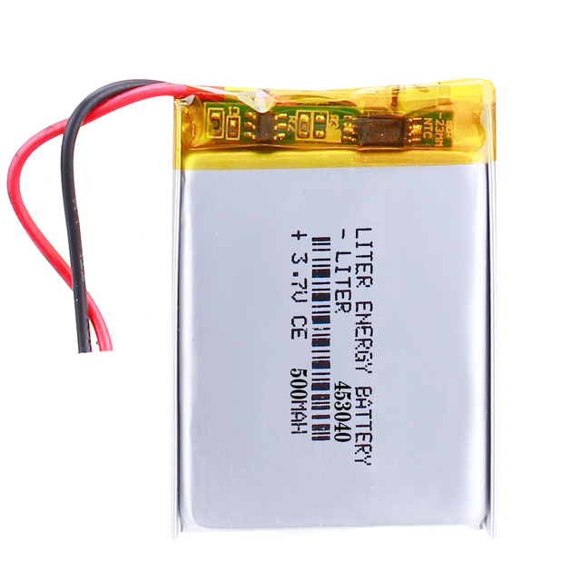 453040 3.7V 500mAh Small Mini Lithium Ion Rechargeable Polymer Battery for Toys