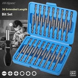 Tournevis Torx de sécurité en acier S2 avec finition chromée, embouts personnalisables - T6 T8 T10 T15 T20, qualité industrielle, support OEM - Product Image 4