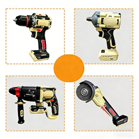 Kit combiné perceuse et tournevis électrique 4-en-1 OEM personnalisé avec mallette rigide, outils ménagers en métal, prix d'usine