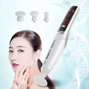 9 Energy Level Skin Wrinkle Removal Oxygen Jet 3 Tips Ozone Plasma Pen For Skin Rejuvenation Ozone Acne Treatment Eyebag Removal