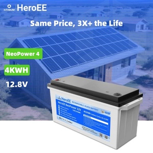 Hithium HeroEE 4KWH 12V 314Ah Lithium Battery <b>Solar</b> <b>Generator</b> Portable Power Station MPPT Controller Pure Sine Wave Inverter - Product Image 1